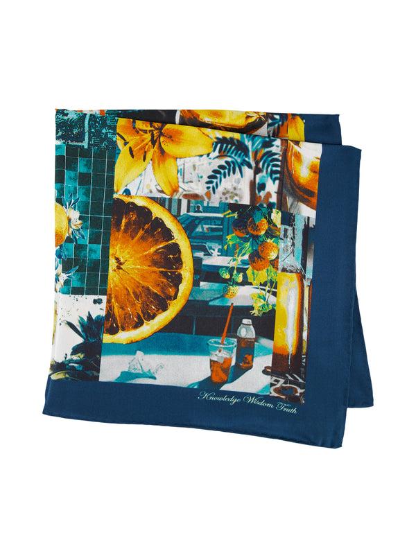 robert graham AMALFI POCKET SQUARE