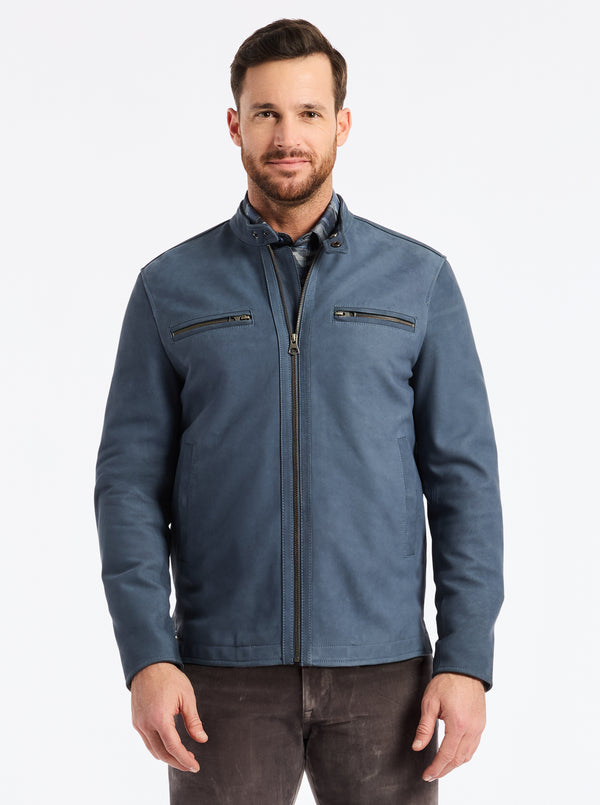 Robert Graham ARTINO LEATHER JACKET