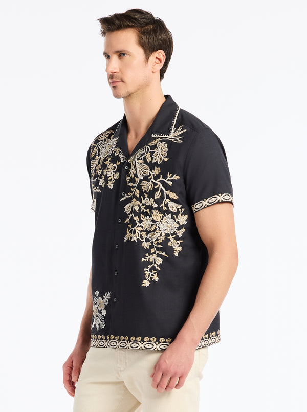 Robert Graham ASHBY SHORT SLEEVE BUTTON DOWN SHIRT