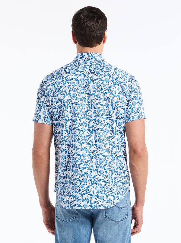 Robert Graham ASLAN SHORT SLEEVE BUTTON DOWN SHIRT