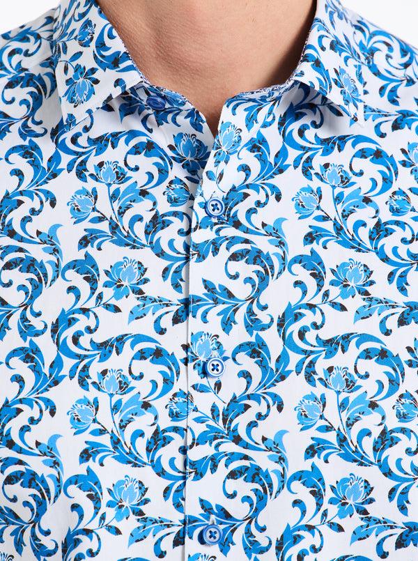 Robert Graham ASLAN SHORT SLEEVE BUTTON DOWN SHIRT