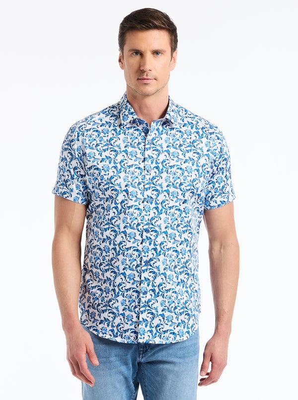 robert graham ASLAN SHORT SLEEVE BUTTON DOWN SHIRT