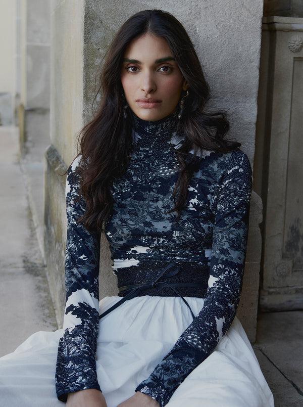 robert graham AUBREY TURTLENECK