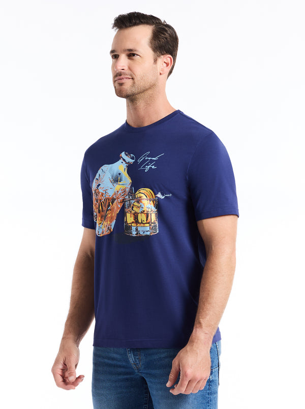 Robert Graham BARREL AGED SHORT SLEEVE T-SHIRT