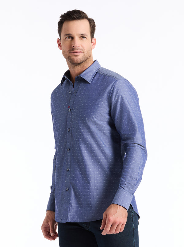 Robert Graham BOND LONG SLEEVE BUTTON DOWN SHIRT