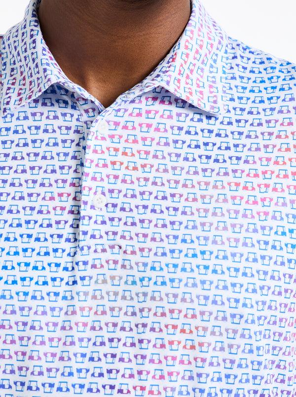 Robert Graham CART CRUISIN SHORT SLEEVE POLO