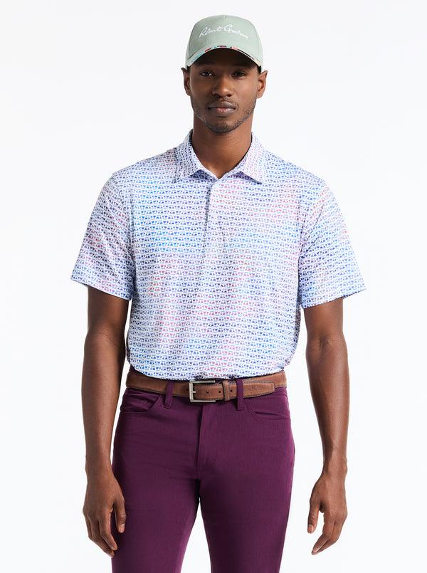 robert graham CART CRUISIN SHORT SLEEVE POLO