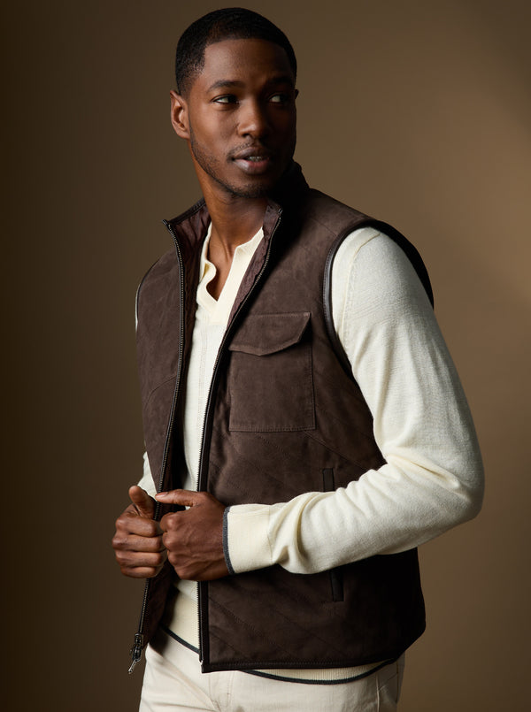 Robert Graham CAUTHORNE LEATHER VEST
