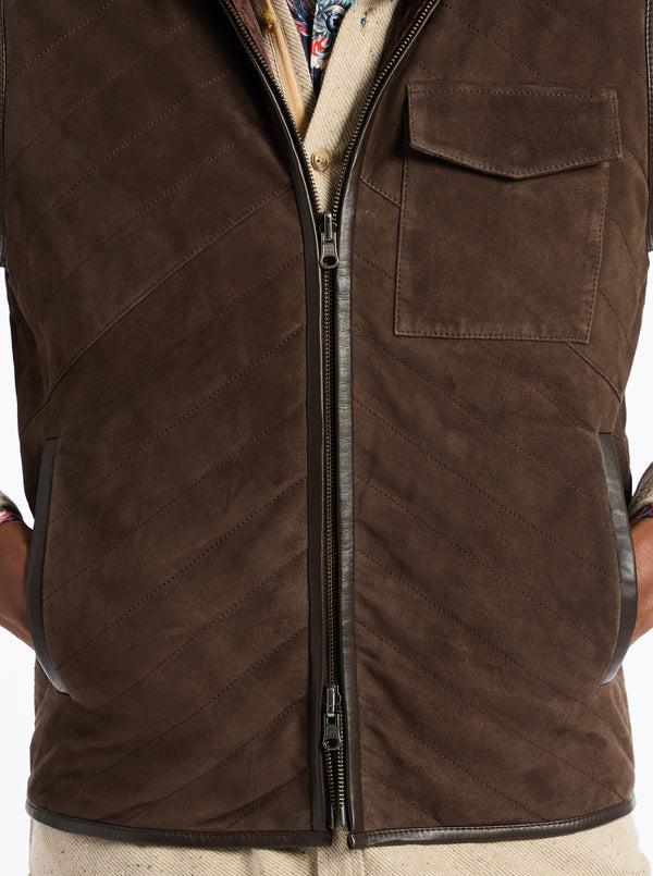 Robert Graham CAUTHORNE LEATHER VEST