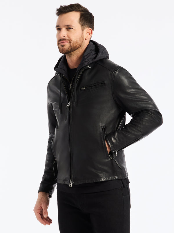 Robert Graham CEDRO LEATHER JACKET