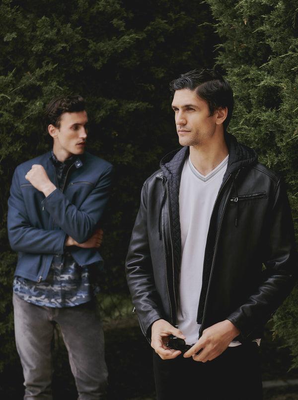 Robert Graham CEDRO LEATHER JACKET