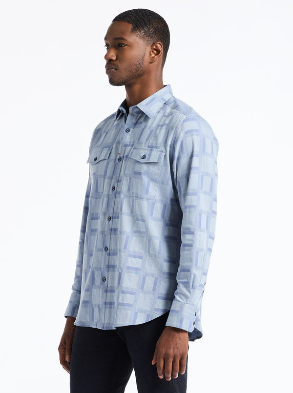 Robert Graham EATON LONG SLEEVE BUTTON DOWN SHIRT