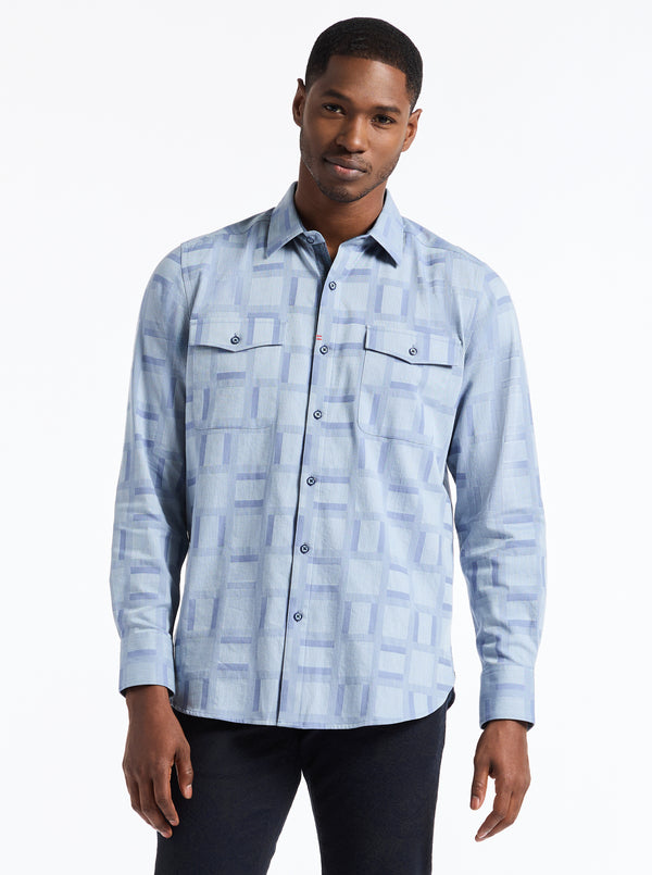 robert graham EATON LONG SLEEVE BUTTON DOWN SHIRT