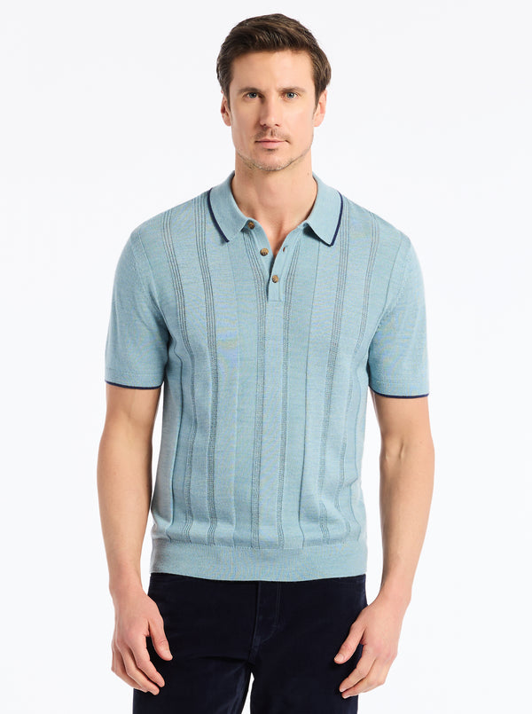 Robert Graham EDVAN SHORT SLEEVE SWEATER POLO