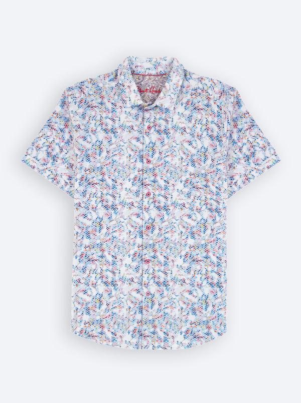 Robert Graham ELGAR SHORT SLEEVE BUTTON DOWN SHIRT
