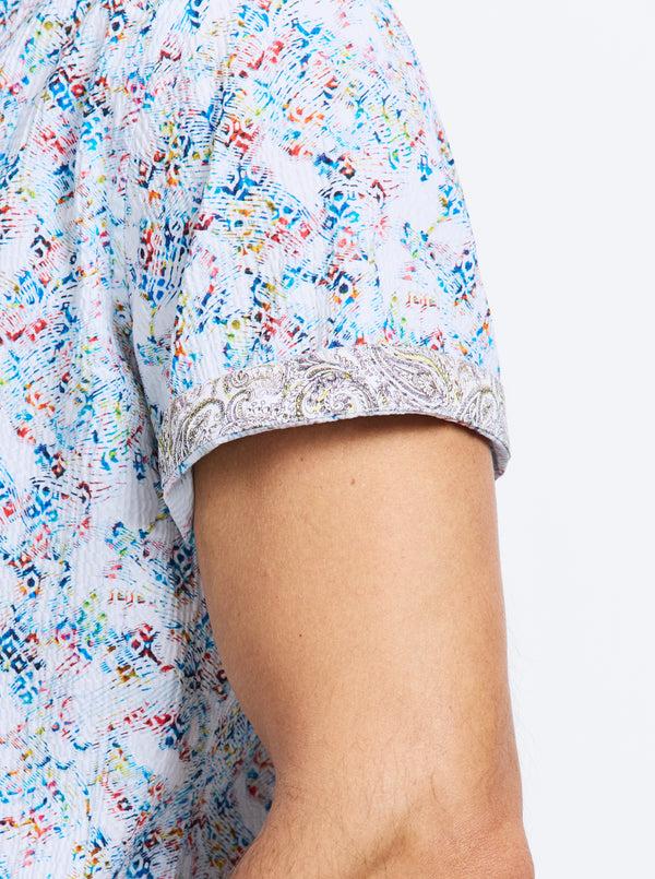 Robert Graham ELGAR SHORT SLEEVE BUTTON DOWN SHIRT