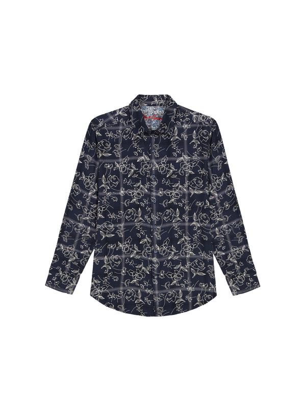 Robert Graham ESSEX LONG SLEEVE BUTTON DOWN SHIRT