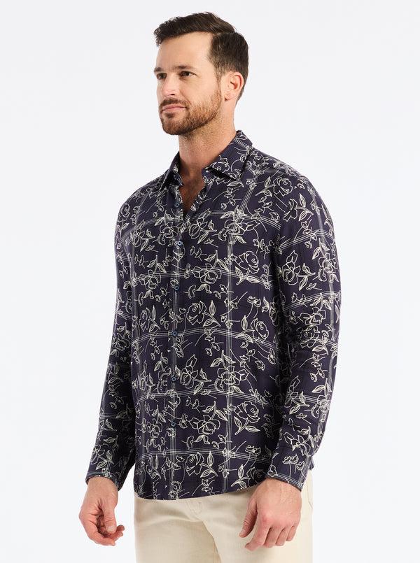 Robert Graham ESSEX LONG SLEEVE BUTTON DOWN SHIRT