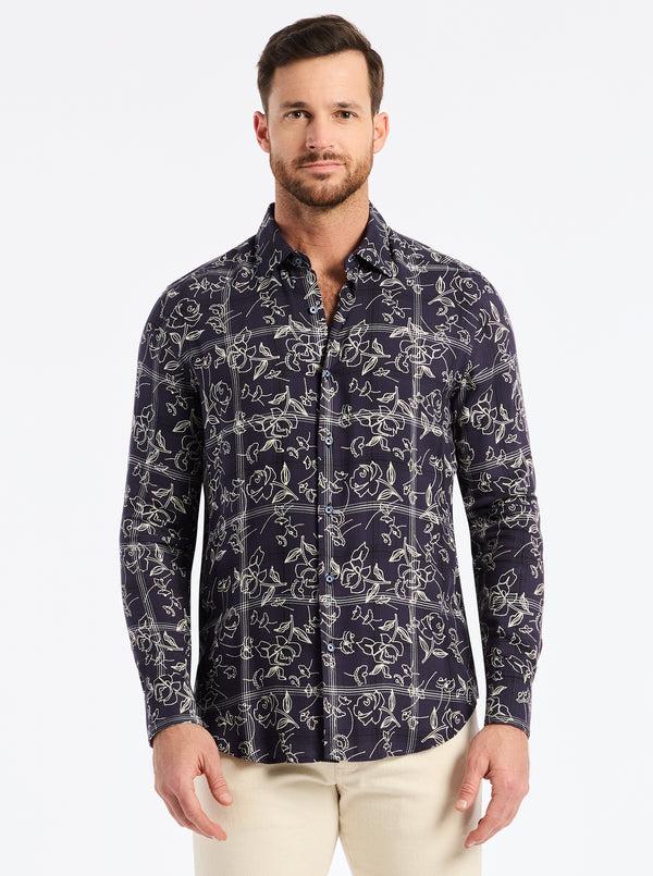 robert graham ESSEX LONG SLEEVE BUTTON DOWN SHIRT