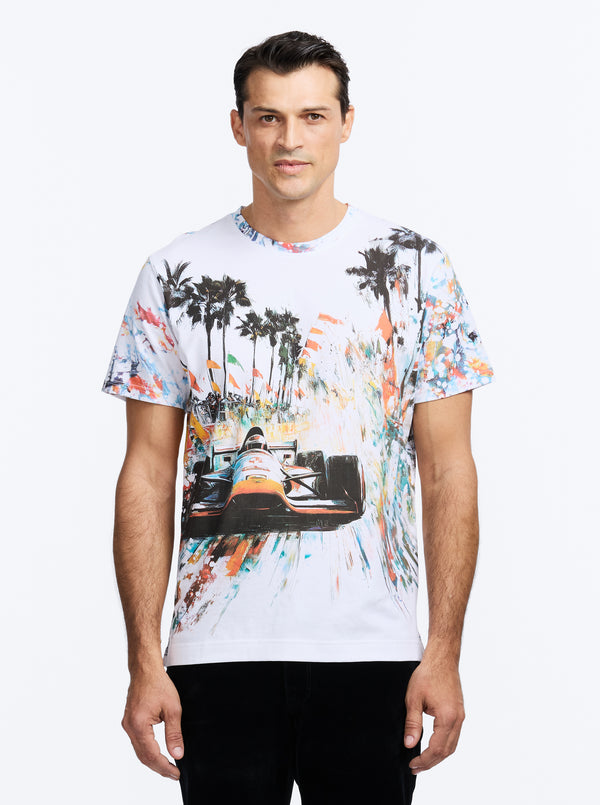 robert graham FINAL LAP SHORT SLEEVE T-SHIRT