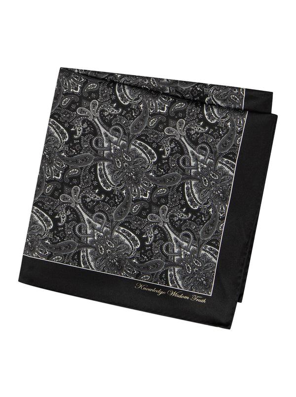 robert graham FLORAL PAISLEY POCKET SQUARE