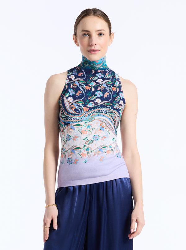 robert graham JACY SLEEVELESS SWEATER