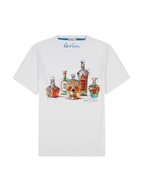 Robert Graham LIQUID SKULL SHORT SLEEVE T-SHIRT