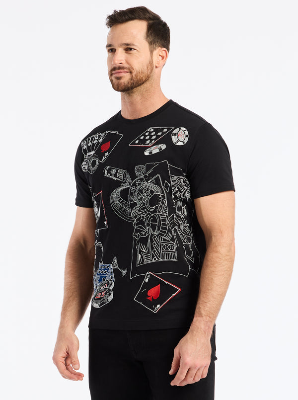 Robert Graham LUCKY ROLL SHORT SLEEVE T-SHIRT