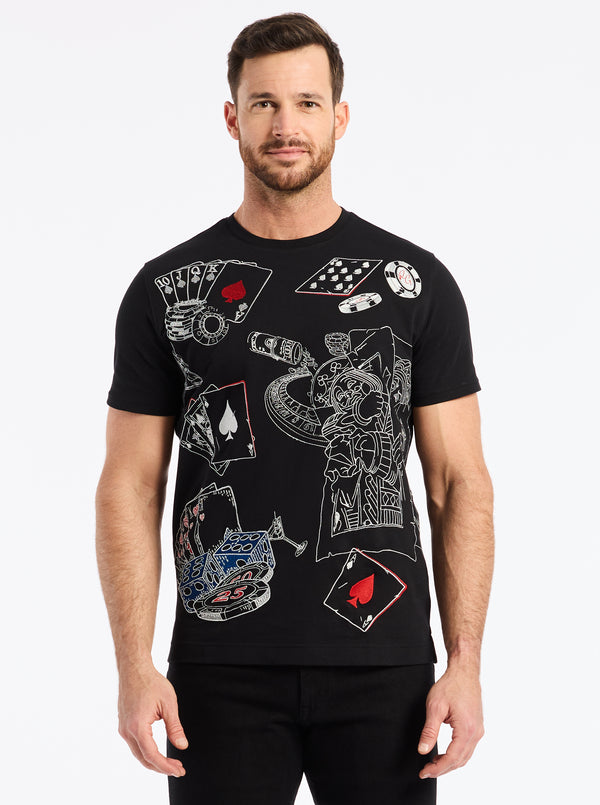 robert graham LUCKY ROLL SHORT SLEEVE T-SHIRT