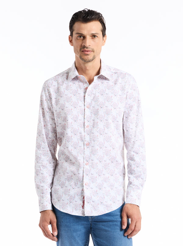 robert graham LURKEN LONG SLEEVE BUTTON DOWN SHIRT