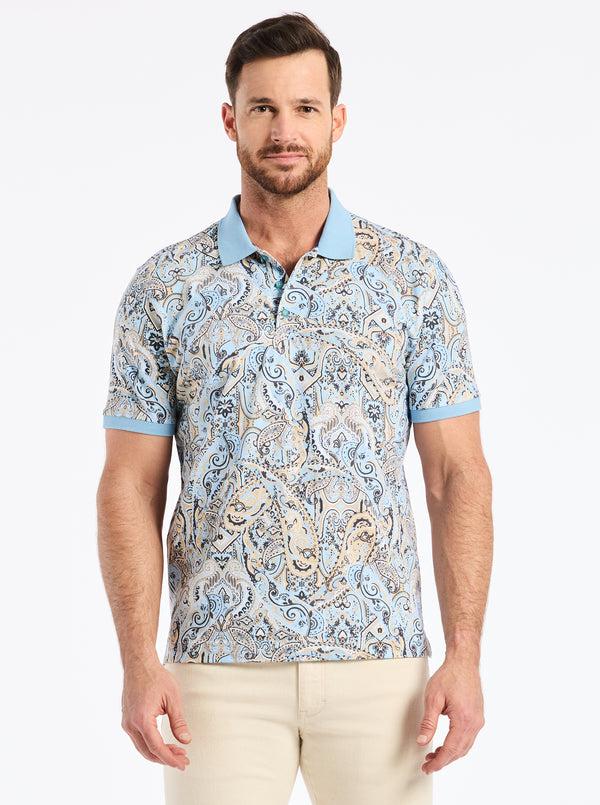 robert graham MANUCCI SHORT SLEEVE POLO