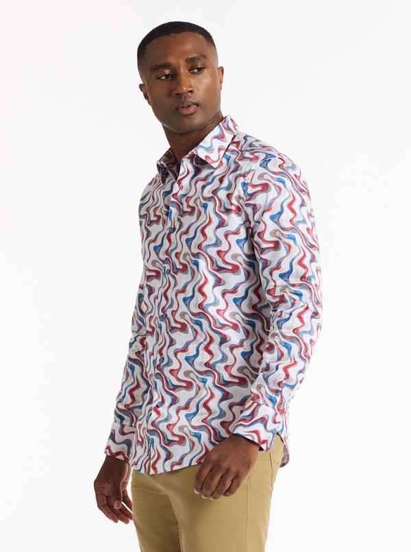Robert Graham NATE LONG SLEEVE BUTTON DOWN SHIRT