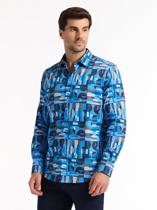 Robert Graham NOLAN LONG SLEEVE BUTTON DOWN SHIRT