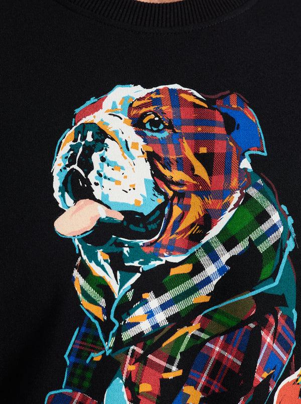 Robert Graham PLAID PUP LONG SLEEVE KNIT SHIRT