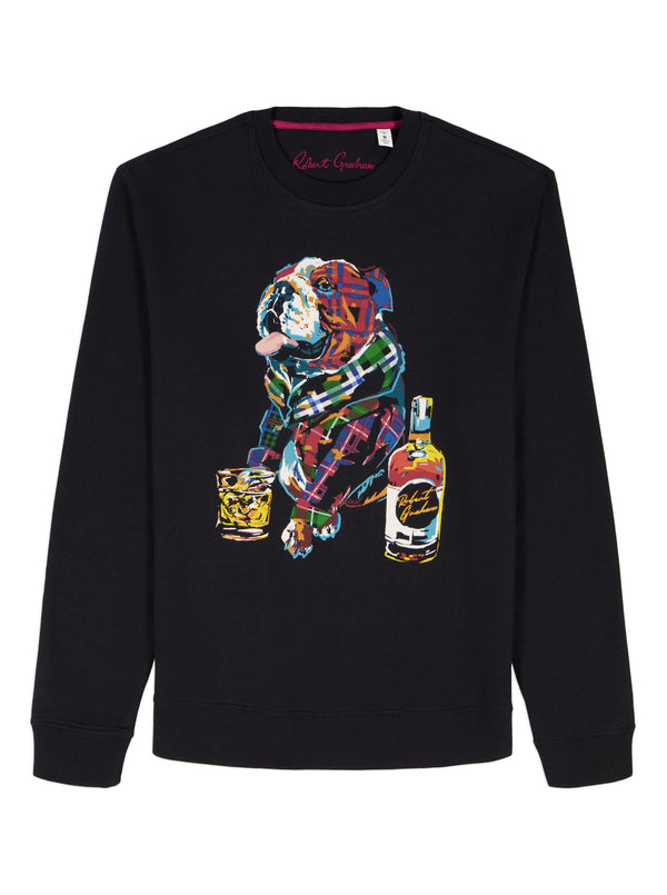 Robert Graham PLAID PUP LONG SLEEVE KNIT SHIRT