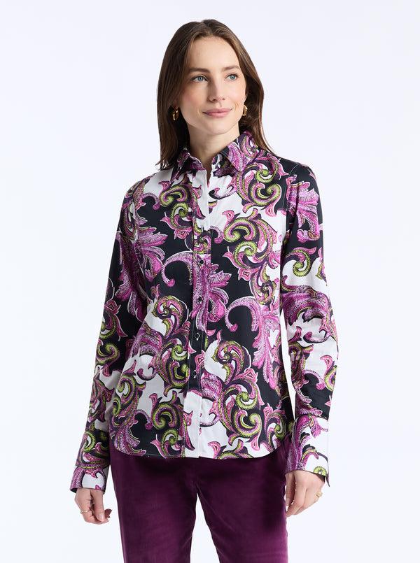 robert graham PRISCILLA LONG SLEEVE SHIRT