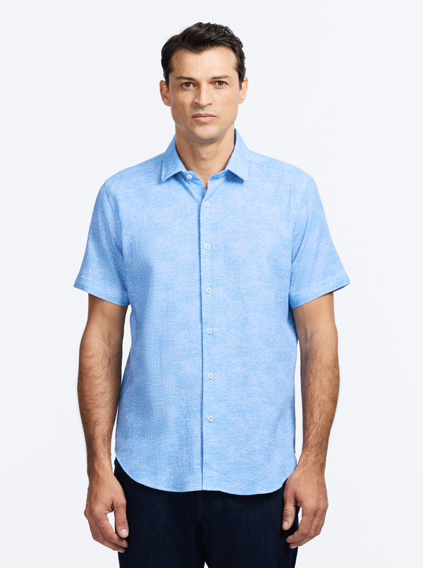 robert graham REID SHORT SLEEVE BUTTON DOWN SHIRT