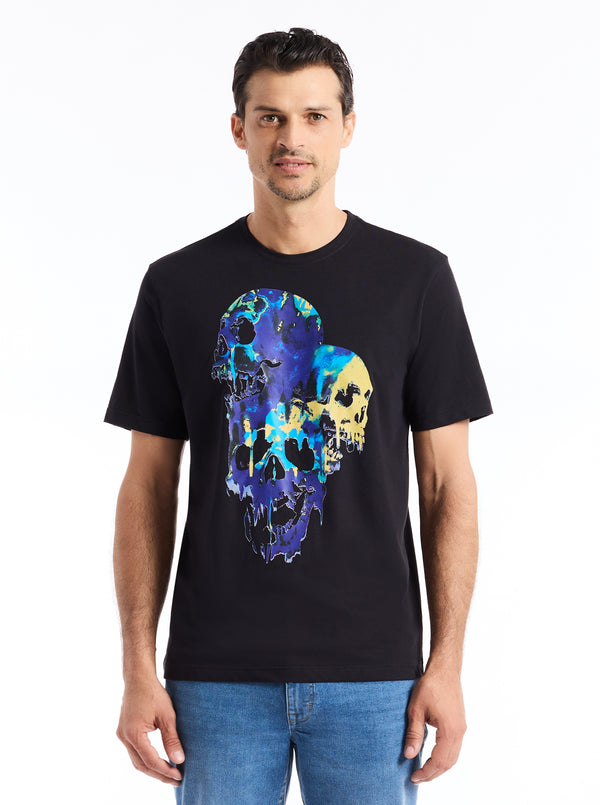 robert graham SCREAM SKULL SHORT SLEEVE T-SHIRT