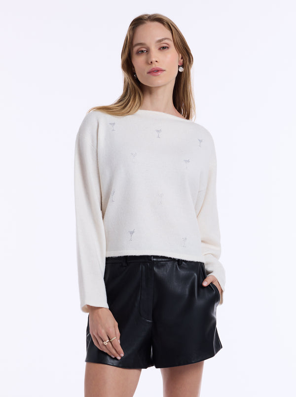 robert graham SHEA LONG SLEEVE SWEATER