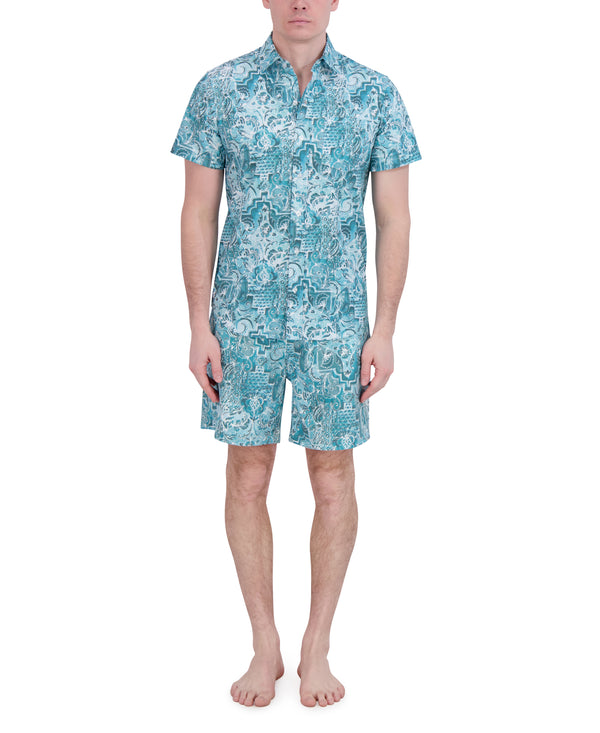 Robert Graham SHORT SLEEVE BUTTON DOWN SHIRT