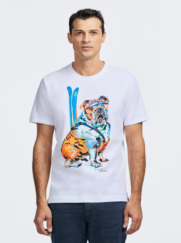 robert graham SKI GRAHAM SHORT SLEEVE T-SHIRT