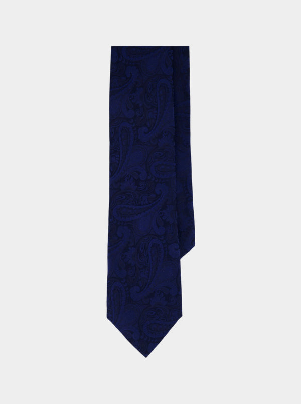 robert graham SOLID PAISLEY TIE