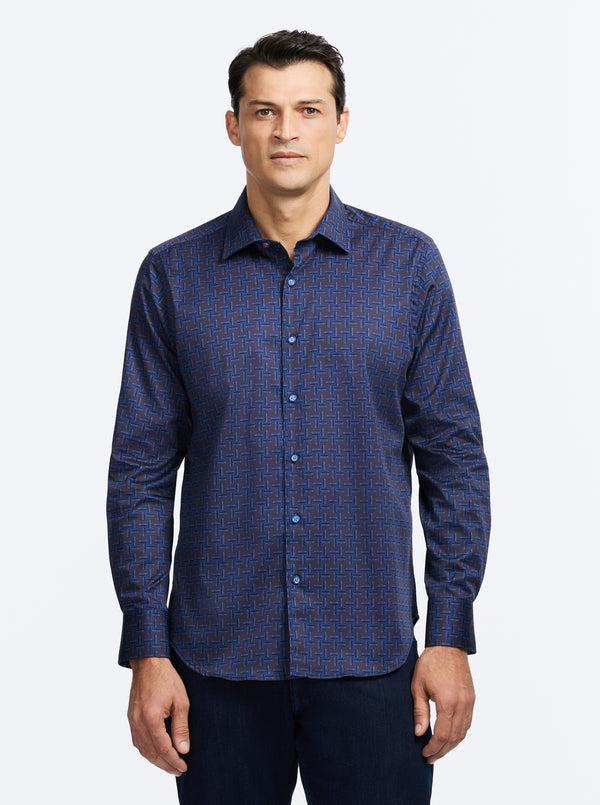 robert graham TALBOT LONG SLEEVE BUTTON DOWN SHIRT