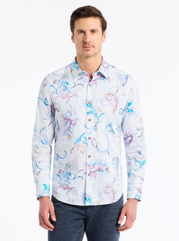 robert graham TILDEN LONG SLEEVE BUTTON DOWN SHIRT