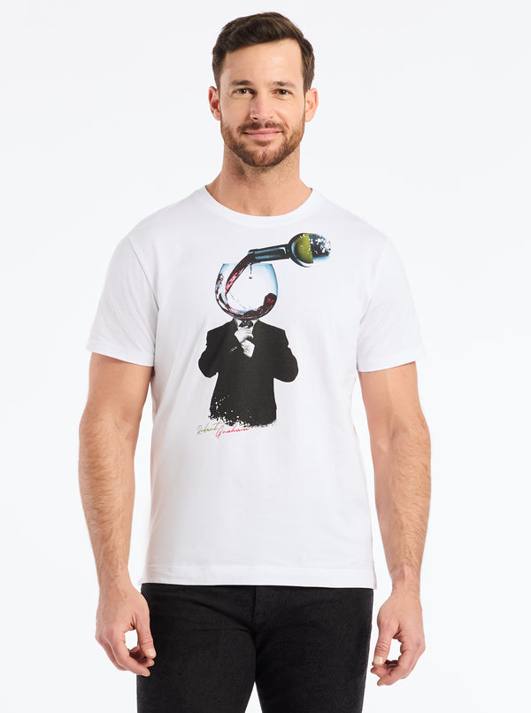 robert graham WINE MAN SHORT SLEEVE T-SHIRT
