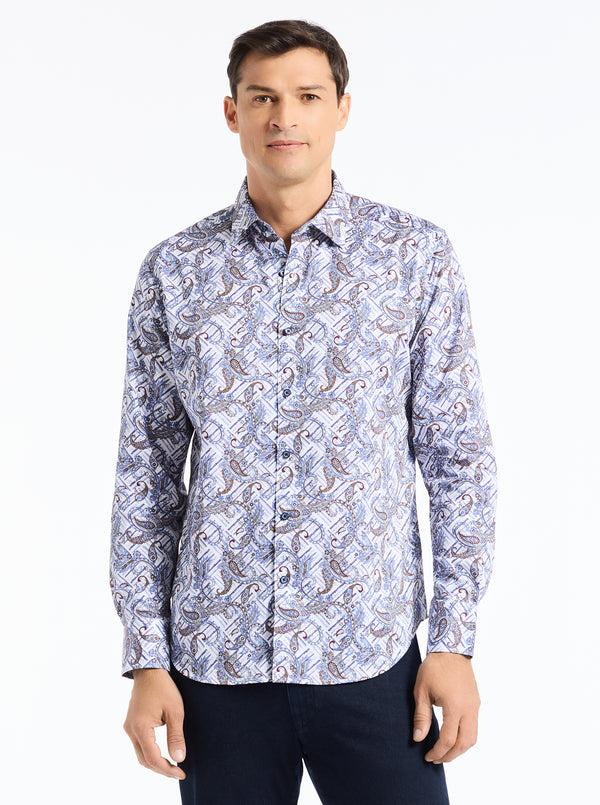 robert graham WYLDER LONG SLEEVE BUTTON DOWN SHIRT