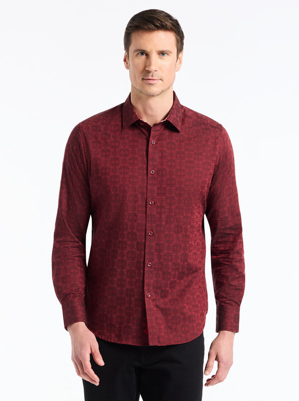 robert graham STELLMAN LONG SLEEVE BUTTON DOWN SHIRT