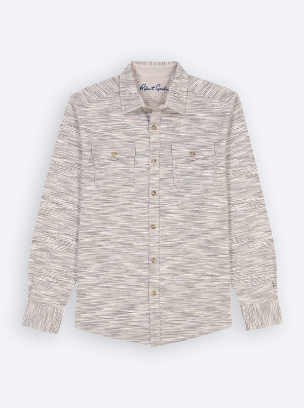 robert Graham STORRS LONG SLEEVE BUTTON DOWN SHIRT JACKET