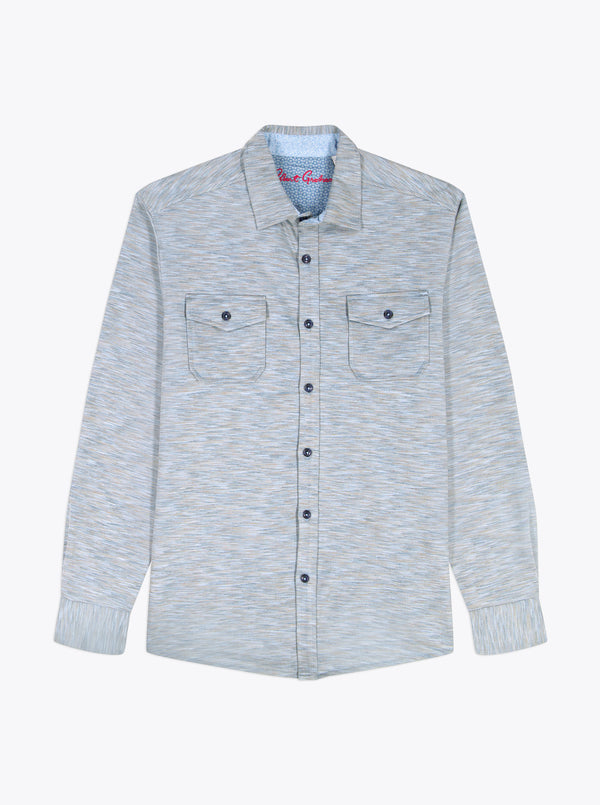 Robert Graham STORRS LONG SLEEVE BUTTON DOWN SHIRT JACKET