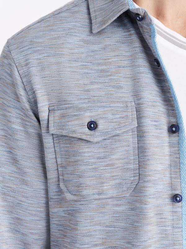 Robert Graham STORRS LONG SLEEVE BUTTON DOWN SHIRT JACKET